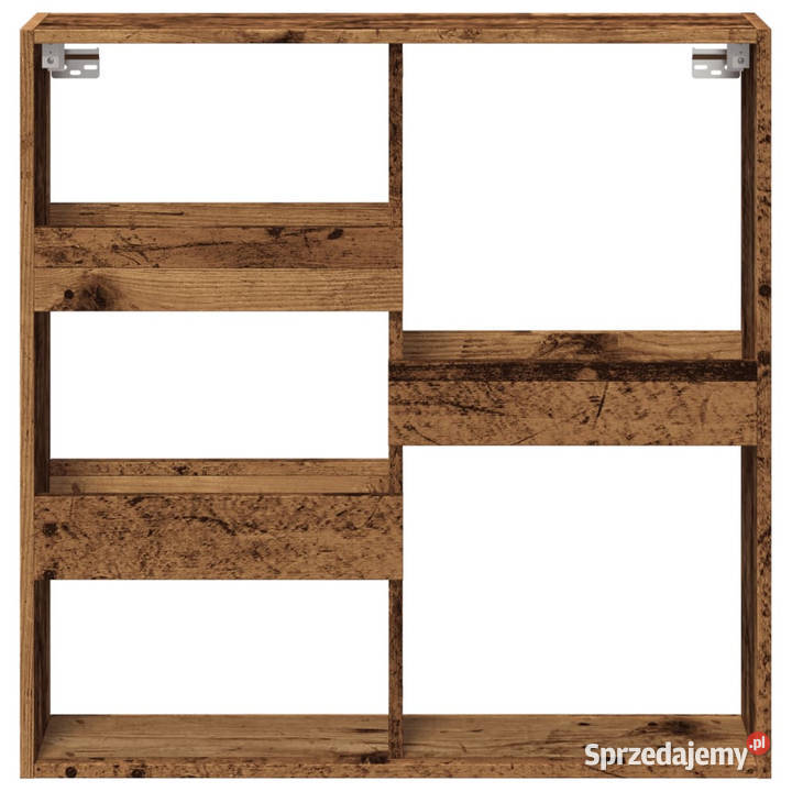 Szafka ścienna stare drewno 80x15x80 WM854551 Warszawa