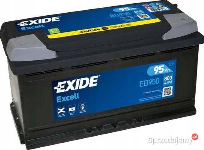 Akumulator Exide Excell 95Ah 800A EN PRAWY PLUS Układ elektryczny Legionowo