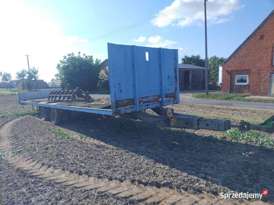 Przyczepa laweta do słomy Gołańcz