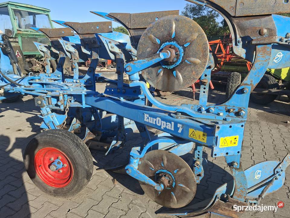 Sprzedam pług Lemken Euro Opal 7 z wałem Lemken opolskie Mokra