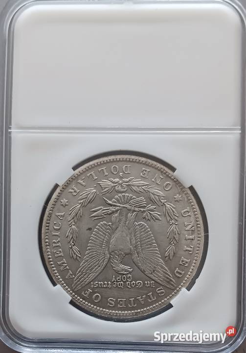 1 Dolar USA Morgan 1894 r men S Slab Kopia Konin