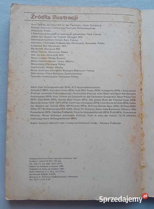 Zdzisław Podbielski Pojazdy Republiki Federalnej Koźminek