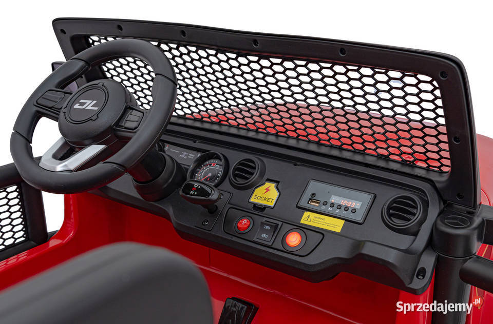 Auto na akumulator OFF ROAD 30 czerwone EVA Pojazdy elektryczne i spalinowe małopolskie