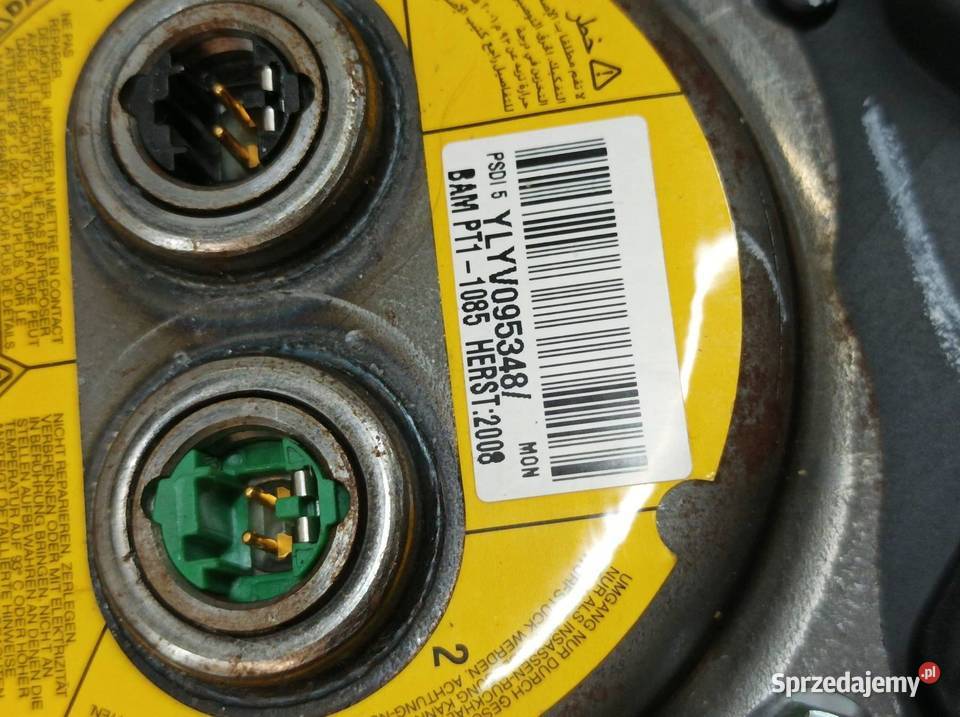 PODUSZKA POWIETRZNA AIRBAG LEWA KIEROWCY MPAKIET Rok produkcji 2008