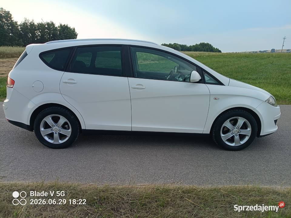 Seat Altea xl 19 TDI 105 welurowa tapicerka Jeziorko