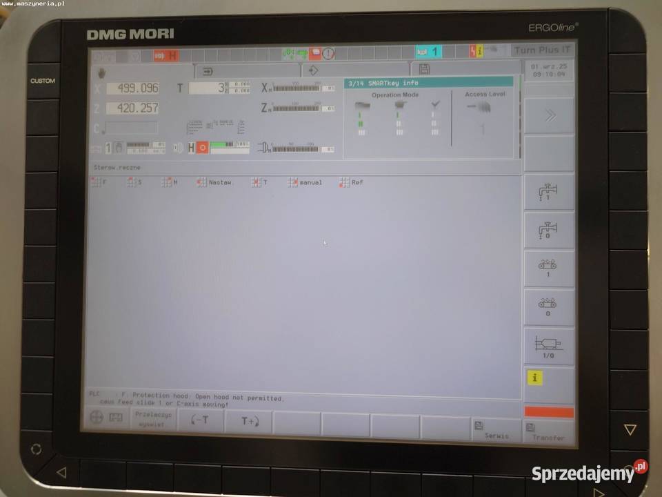 Tokarka CNC DMG MORI NEF 400