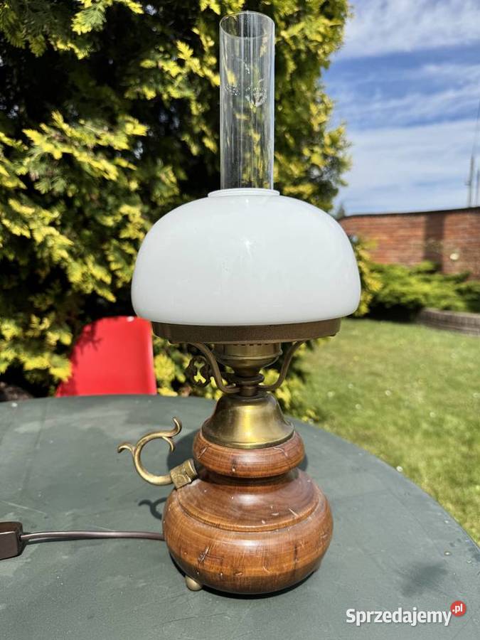 Lampka lampa stylowa naftowa nocna stołowa Garwolin