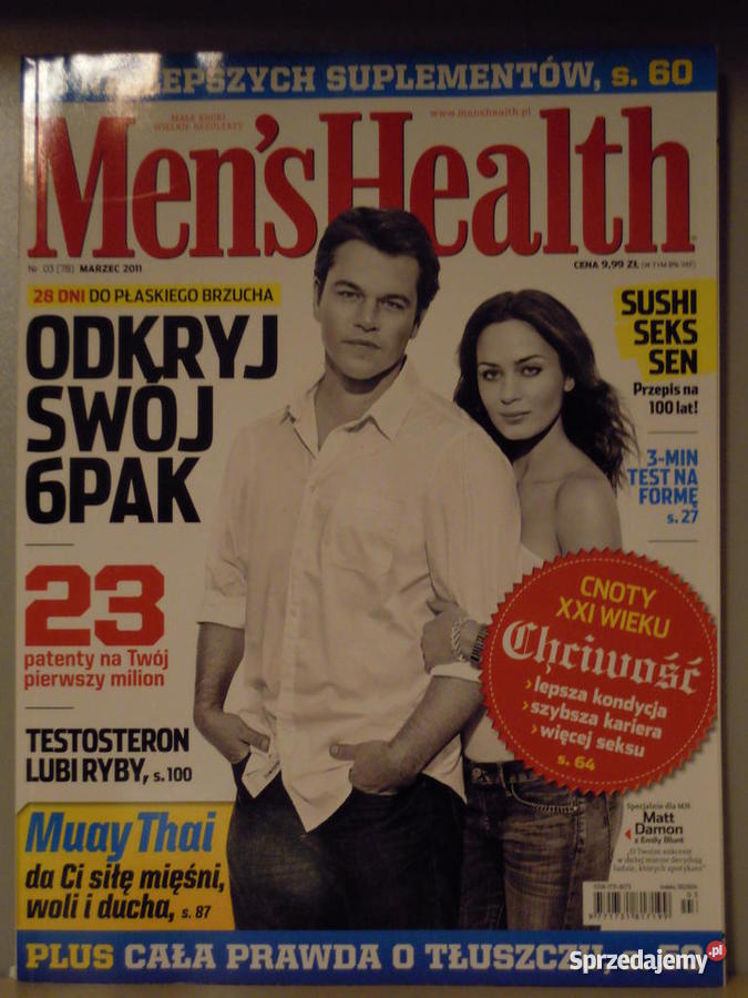 Mens Health archiwalne numery łódzkie Łódź
