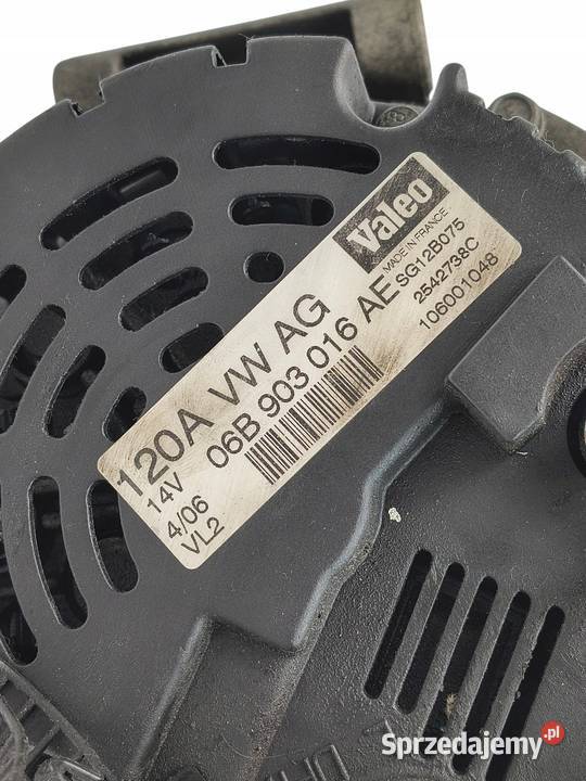 ALTERNATOR Audi A4 B6 B7 A6 C5 Passat B5 18T Chełm
