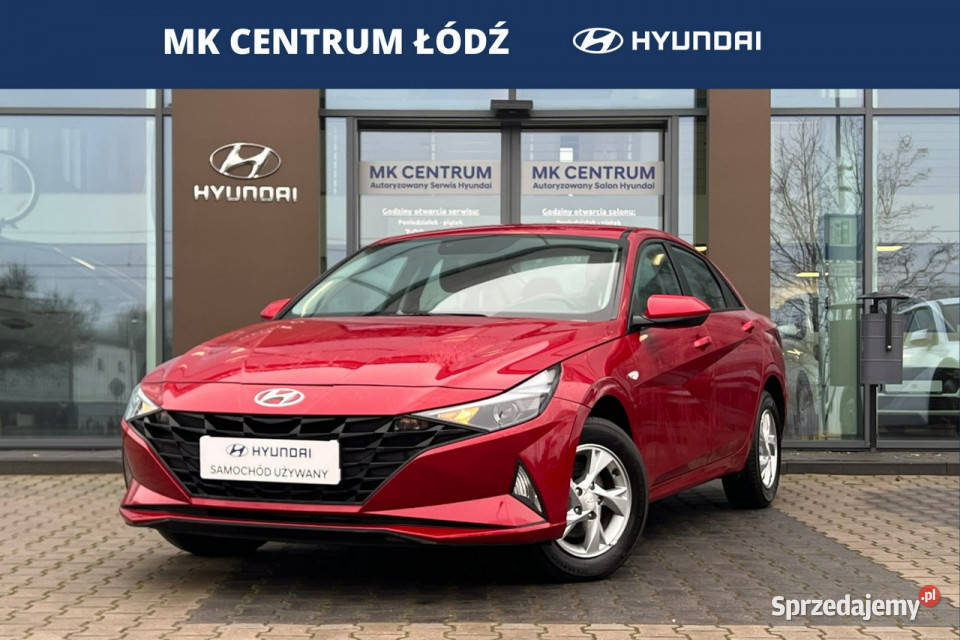 Hyundai Elantra 16MPI 123 Modern Tech Cool Salon czerwony Piotrków Trybunalski