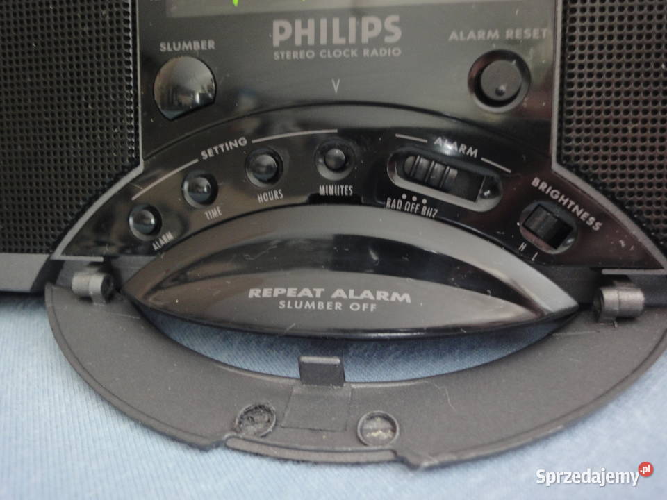 Radiobudzik stereo Philipsklasyk z lat 80tych Kraków