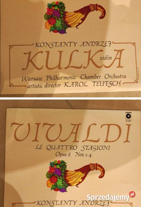 1969 Antonio Vivaldi Le Quattro Stagioni Cztery 1 płyta