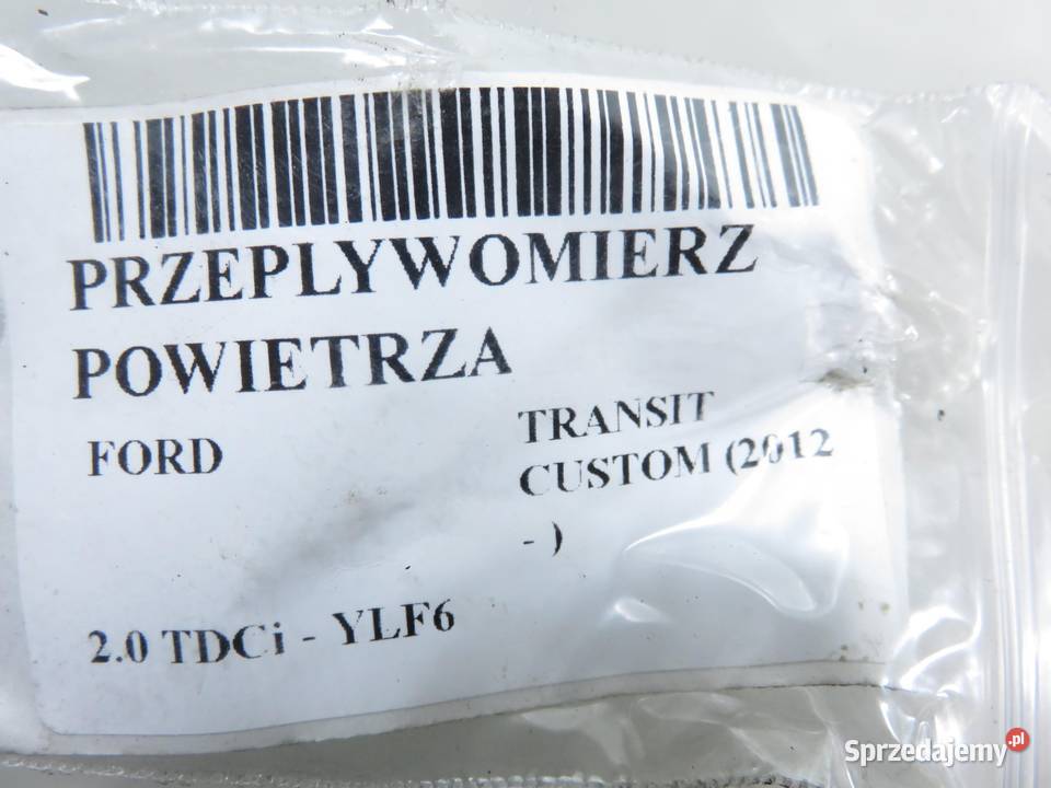 PRZEPŁYWOMIERZ FORD TRANSIT CUSTOM 2012 20 TDCi osobowe