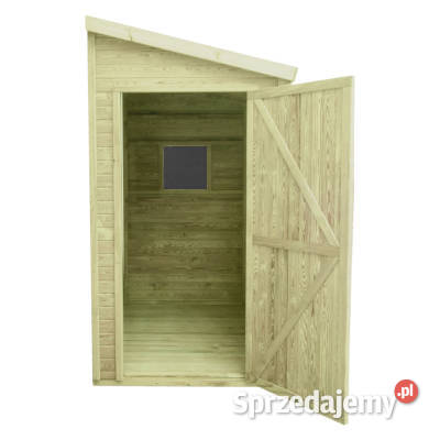 Szopa ogrodowa drewniana przyścienna 234x126 Zielona Góra