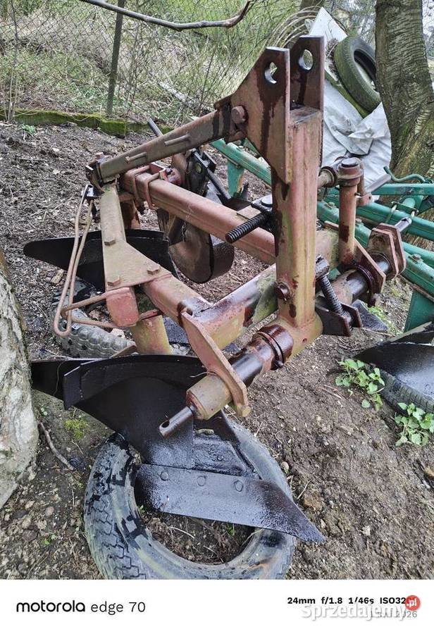 Pług zagonowy 2 Unia Grudziądz nieuszkodzony Goczałkowice-Zdrój