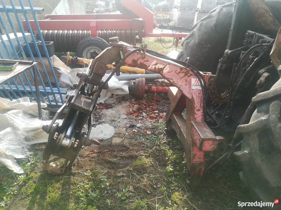 ciagnik do lasu z chwytakiem do drewna nieuszkodzony Łódź