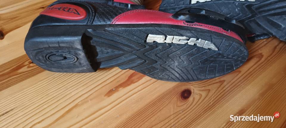 Buty motocyklowe Richa 47 lubelskie Naklik sprzedam