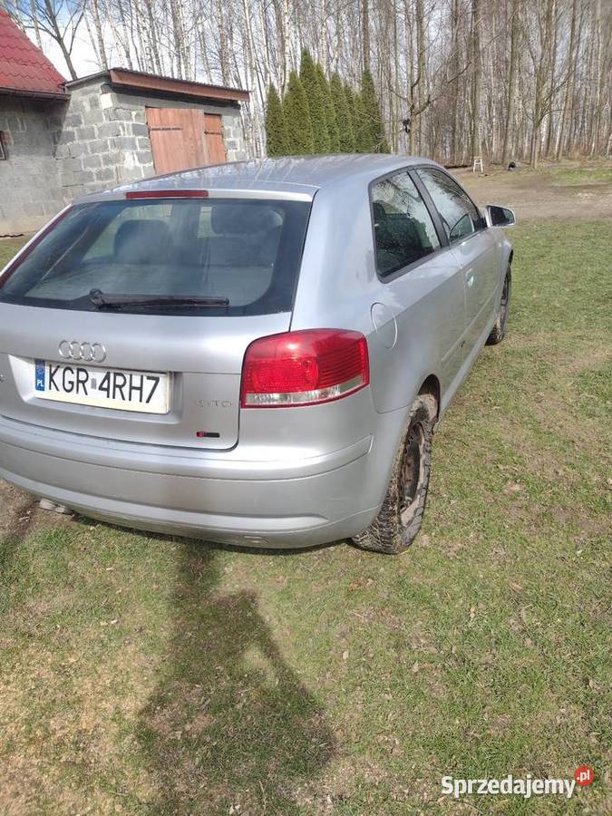 Zderzak tył audi a 3 8p 19 diesel Samochody osobowe