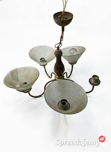 Żyrandol 1950 do renowacji Jawczyce