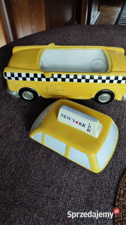 Porcelanowa York Taxi by Studio Nova auto na Figurki i rzeźby Brwinów sprzedam