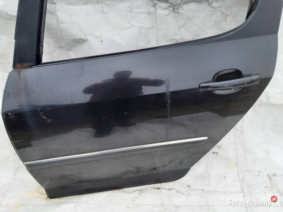 Peugeot 407 drzwi lewe tylne lewy tył czarne osobowe Ksawerów