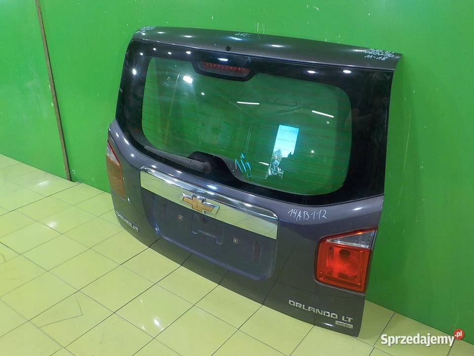 CHEVROLET ORLANDO 20 VCDI 12r 5D klapa tyl Suków