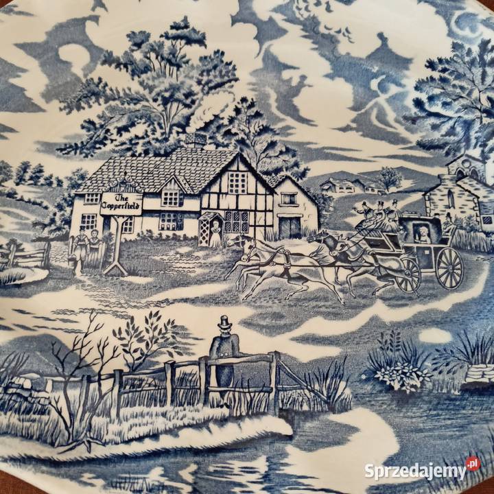 Duża patera owalna ENGLAND Mikołów sprzedam