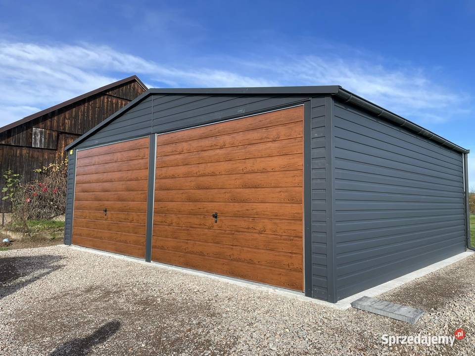 Garaż blaszany wiata Wzmocniony Profilami świętokrzyskie Sandomierz