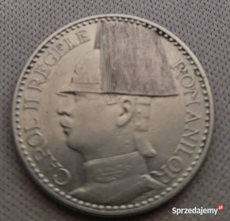 RUMUNIA50 LEI1937 rKRÓL KAROL Legionowo