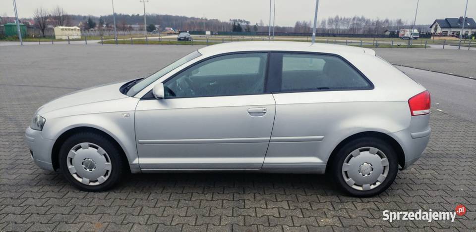 Audi a3 16 benzyna MPI 2007 klima bixenon nieuszkodzony łódzkie Wieluń
