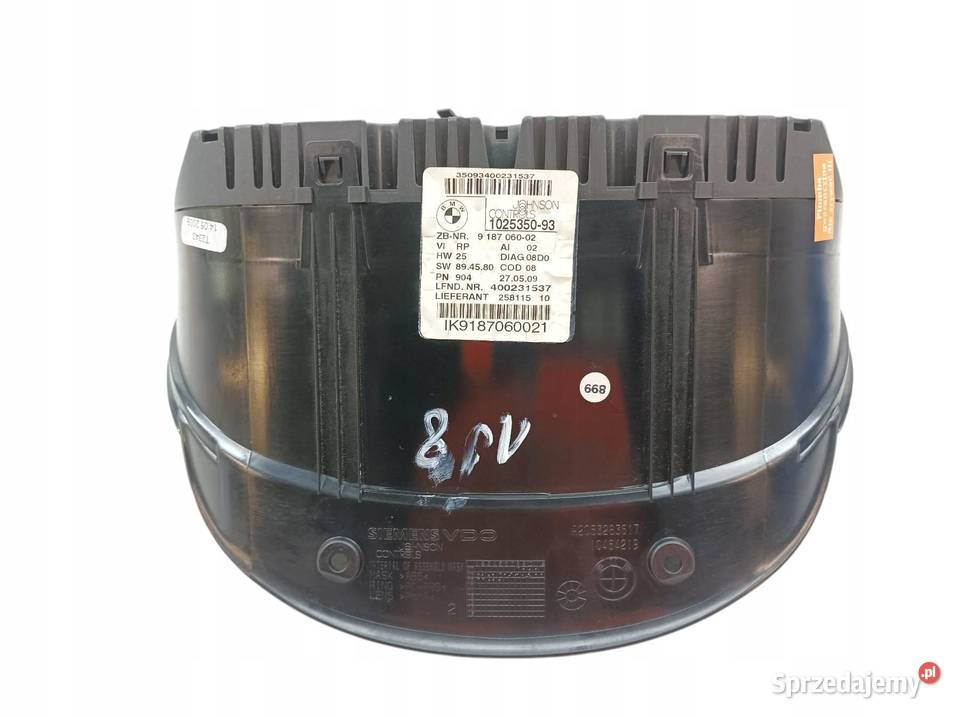 LICZNIK EU 1025350 Bmw Seria 3 V 20052012 E90 osobowe