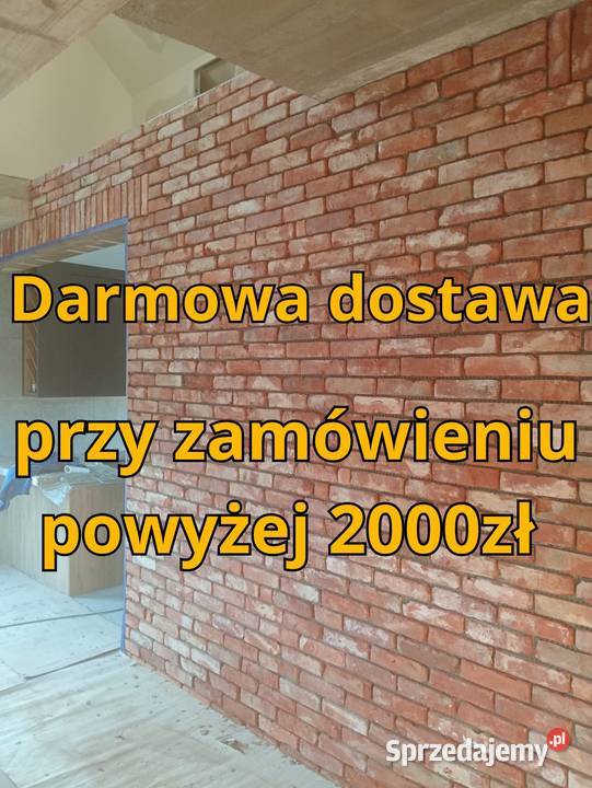 Płytke starej cegły rozbiórkowej darmowa dostawa Lębork