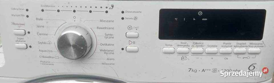 Programator pralki whirpool AWOC71203CHD AGD drobne Ostrów Wielkopolski sprzedam