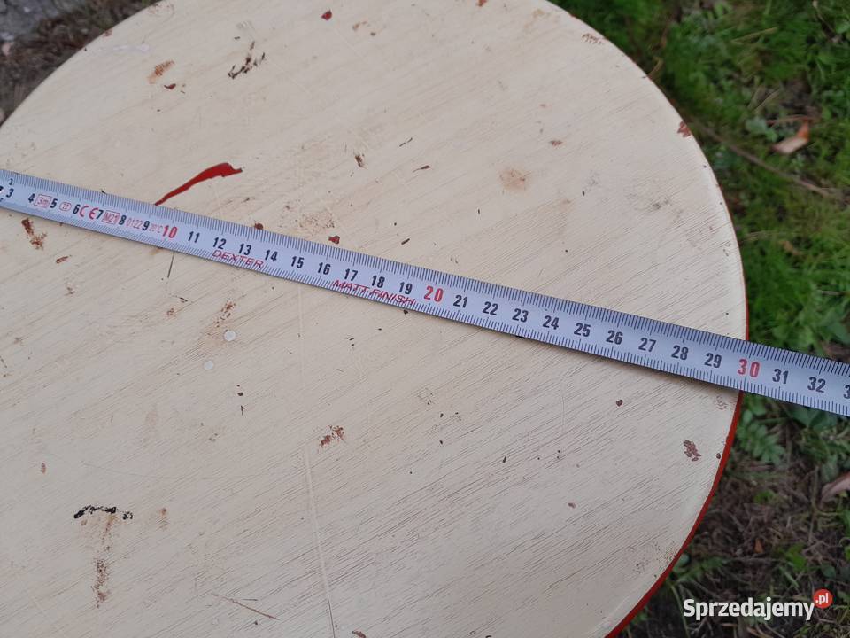 Stary plastikowy taboret PRL klepsydra pojemnik Antyki, Sztuka, Kolekcje Dąbrowa Górnicza