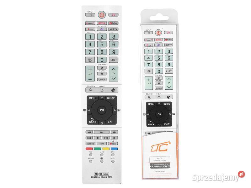 Pilot uniwersalny Toshiba TV do telewizora LCD sprzedam
