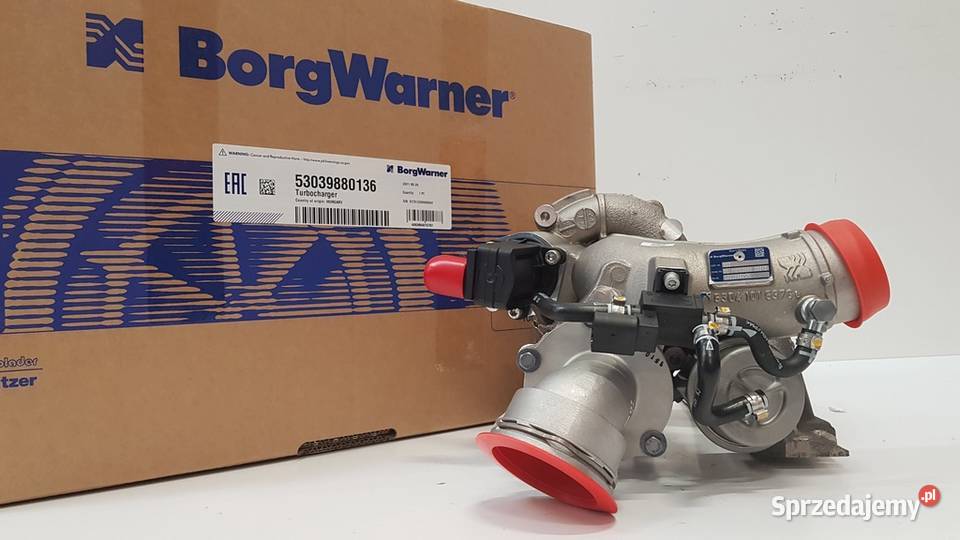 Nowa turbosprężarka BorgWarner 53039880136 osobowe