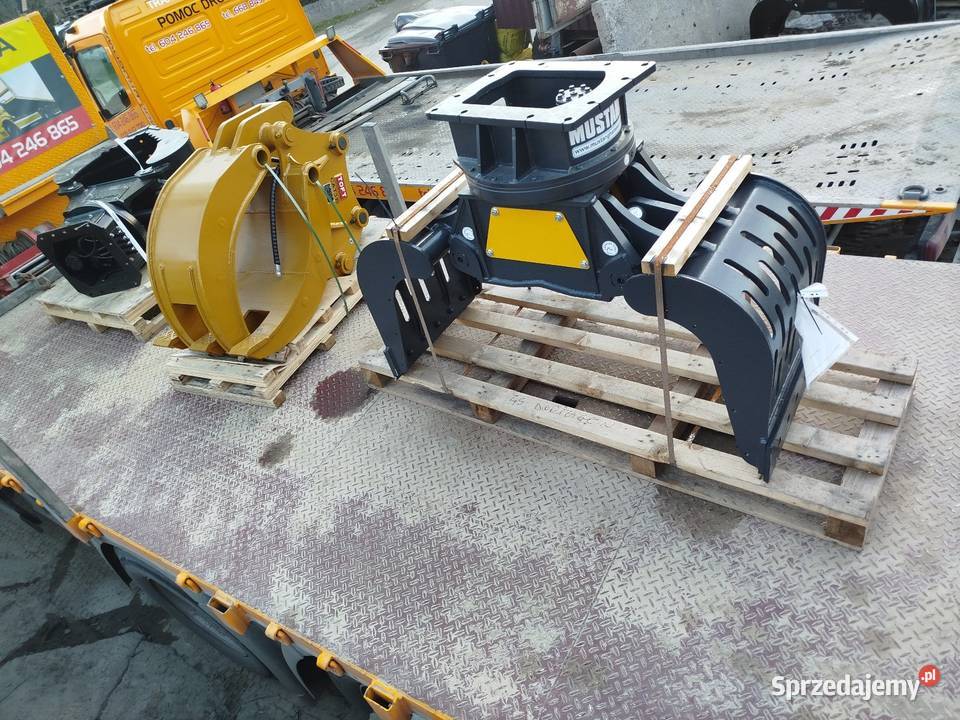 Chwytak Sortujący Wyburzujący Mustang GRP 450 Limanowa