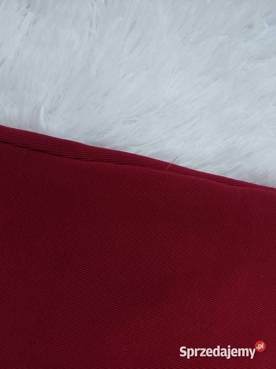 3638 ASOS Design Bordowa kamizelka ze złotymi sprzedam