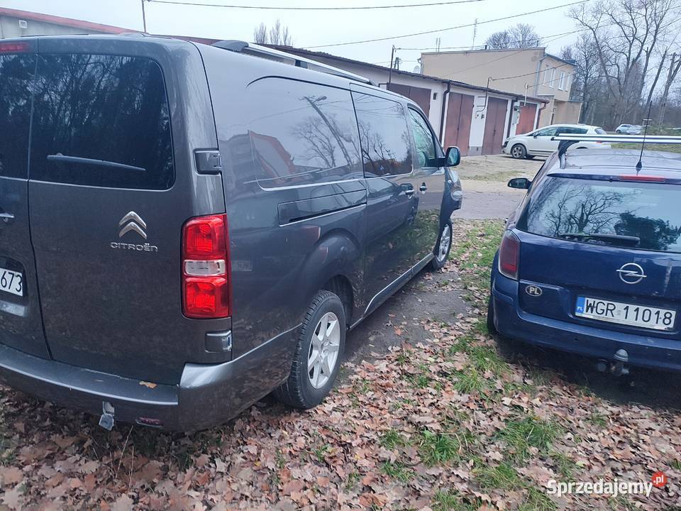Citroen jumpy 2018 6 osób long 129800km mazowieckie