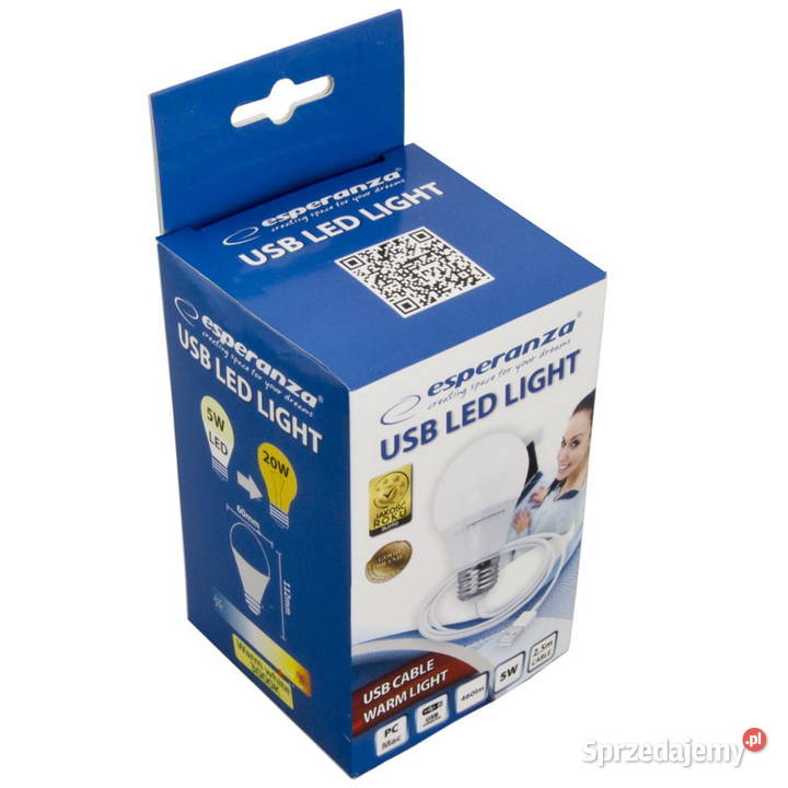 Żarówka LED na USB 5W śląskie Pawłowice