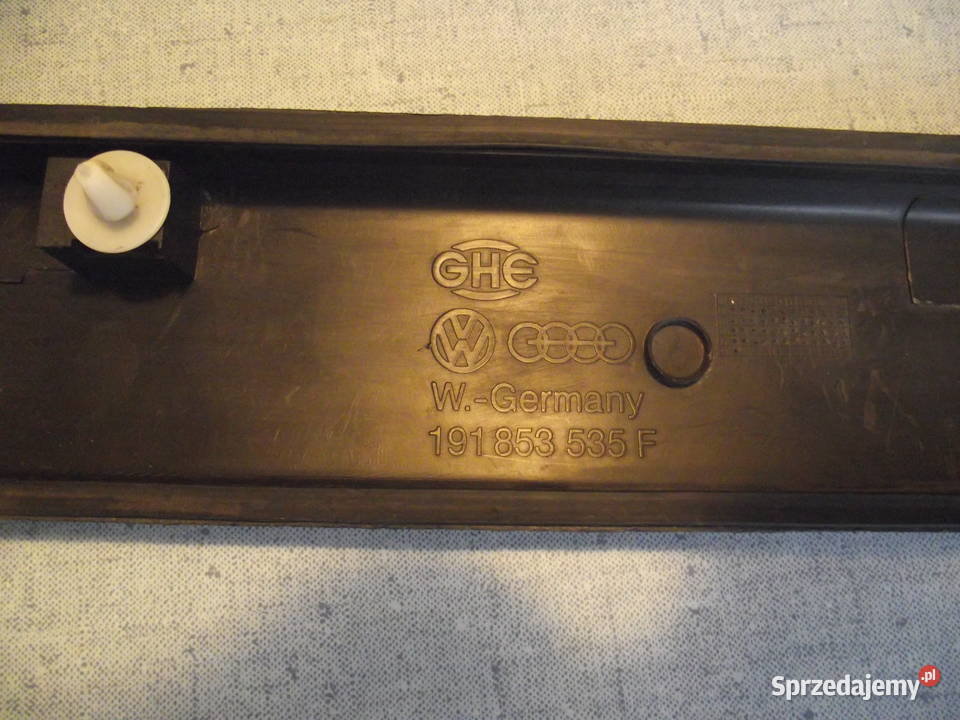 Vw Golf II Listwa boczna 191 853 535 F Karoseria dolnośląskie Wrocław
