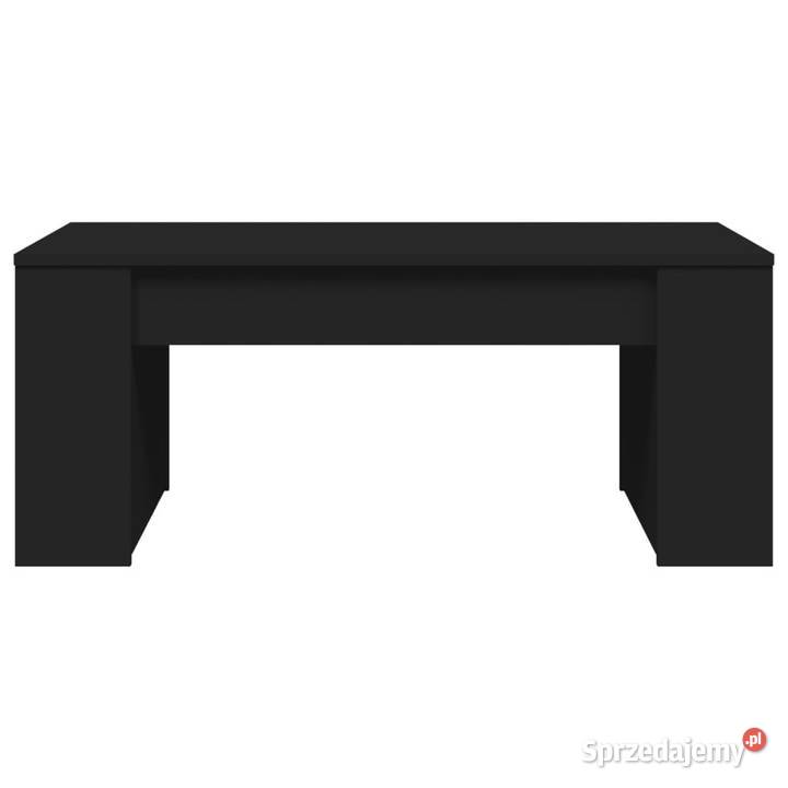 Stolik kawowy czarny 102x55x42 materiał Stoły Warszawa