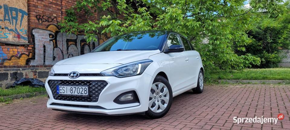 Hyundai i20 2 2018r benzyna autoalarm Siedlce