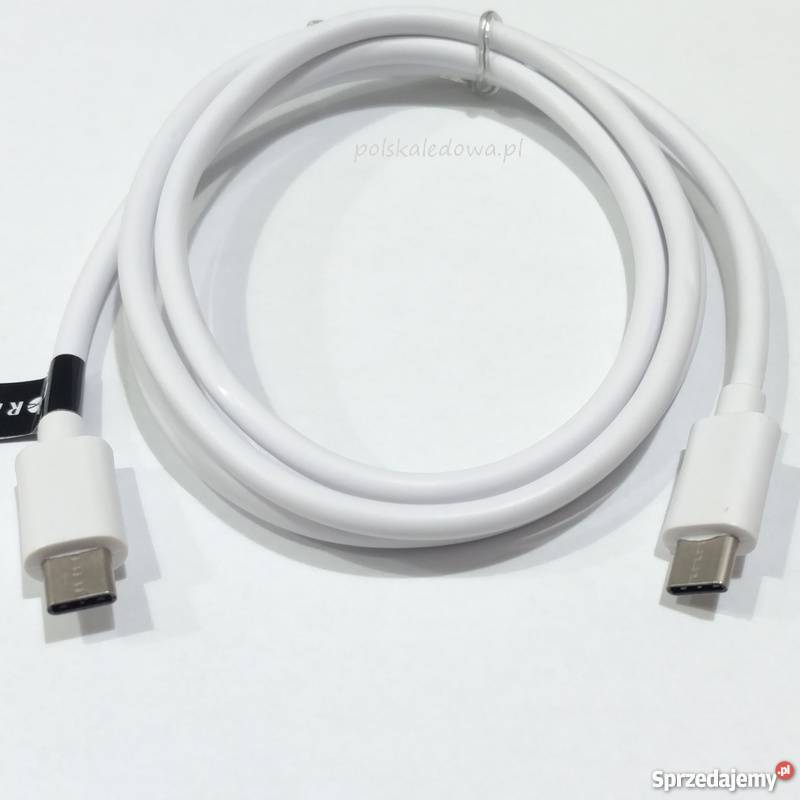 Kabel USB-C typu-C type-C 1m przewód do ładowania transferu