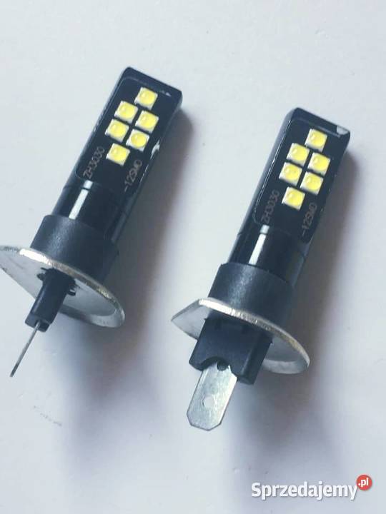H1 żarówki LED x 2 sztuki SMD 36W 6500k 12V Oświetlenie Pomiechówek sprzedam