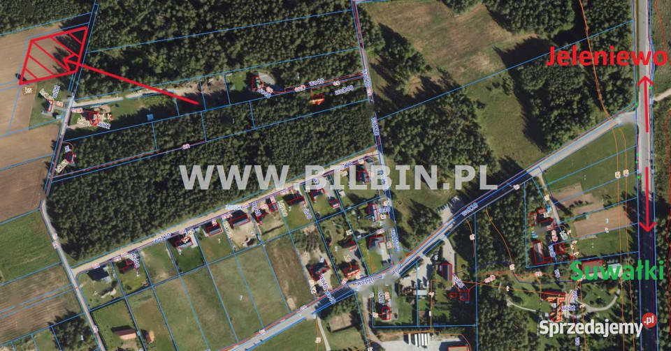 Grunt Suwałki 3000m2 Sprzedaż podlaskie