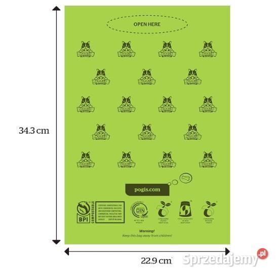 WORECZKI NA ODCHODY KOMPOSTOWALNE 9 ROLEK pomorskie Gdańsk