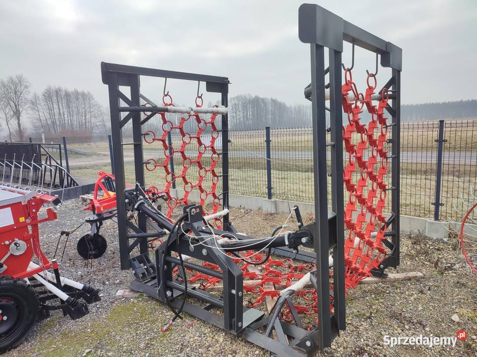 Włóka łąkowopolowa rozkładana hydraulicznie2 Włóki Trawniki