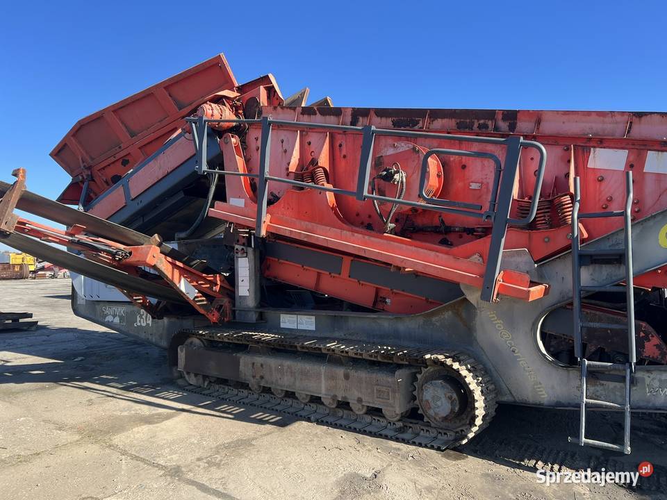 Przesiewacz Sandvik QE340 Extec E7 Zator