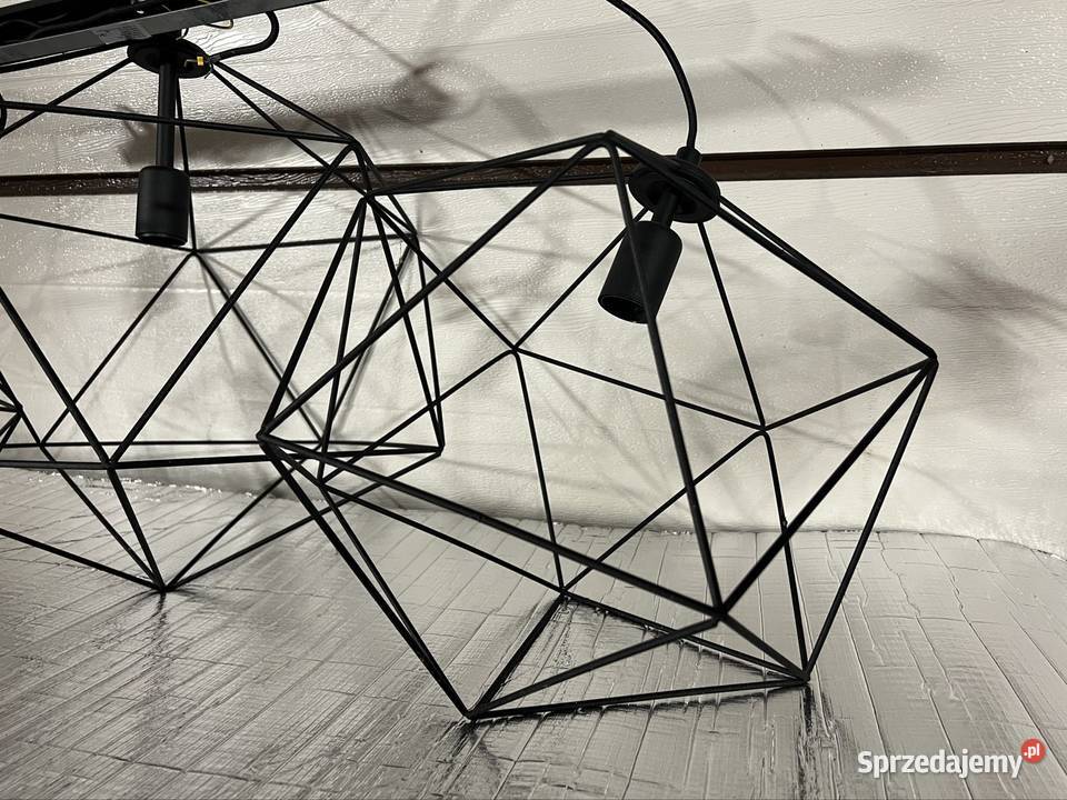 Żyrandol druciany lampa wisząca KASPA Dom i Ogród Ornontowice